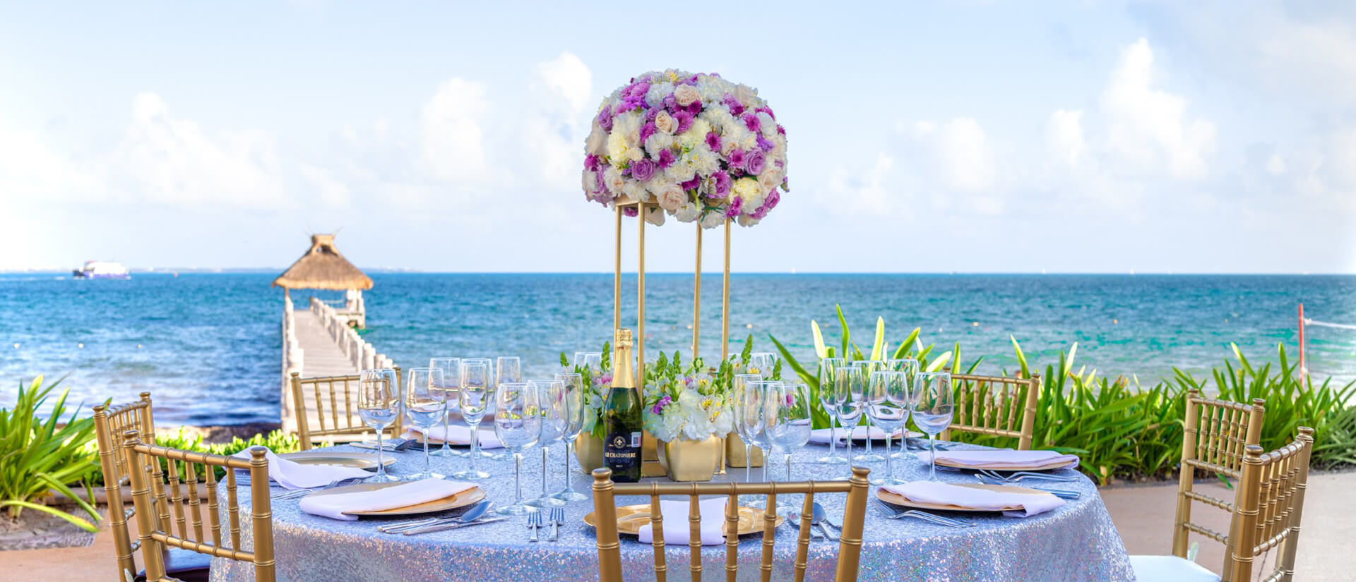 Wedding celebration at Villa del Palmar Cancun